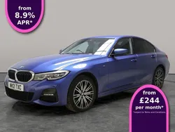 Blue Used 2021 BMW 330e M Sport Sedan | £17,841 (Good price)