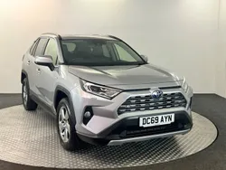 Silver Used 2020 Toyota RAV4 Hybrid SUV | £25,395 (Fair price)