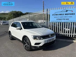 White Used 2017 VW Tiguan SE SUV | £11,995 (Fair price)