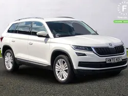 White Used 2020 Skoda Kodiaq SE L SUV | £23,899 (Fair price)