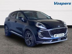Black Used 2023 Ford Puma Titanium SUV | £14,295 (Good price)