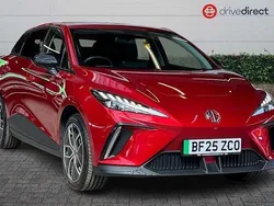Tri coat dynamic red Used 2024 MG MG4 EV Trophy Hatchback | £21,349 (Expensive)