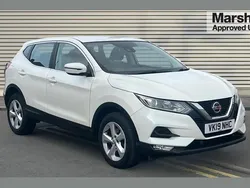 White Used 2019 Nissan Qashqai Acenta Premium SUV | £11,550 (Good price)