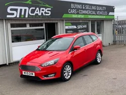 Red Used 2015 Ford Focus Titanium Estate | £7,500 (Fair price)