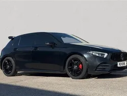Black Used 2021 Mercedes A180 AMG line Hatchback | £20,000 (Fair price)