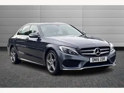 Grey Used 2015 Mercedes C200 AMG line Sedan | £9,000 (A bit pricey)