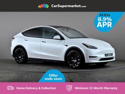 White Used 2022 Tesla Model Y Long Range AWD SUV | £25,497 (Fair price)