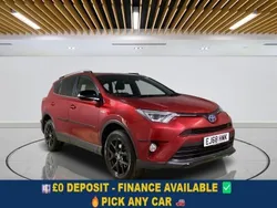 Red Used 2018 Toyota RAV4 Hybrid SUV | £15,149 (Good price)