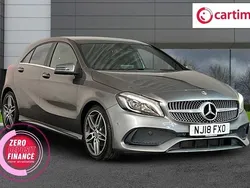 Grey Used 2018 Mercedes A200 AMG line Hatchback | £15,750 (Fair price)