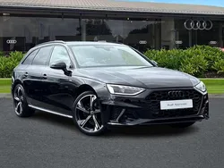 Black Used 2024 Audi A4 Black Edition Estate | £33,450 (Expensive)