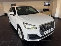 White Used 2018 Audi Q2 S-Line SUV | £13,995 (Fair price)