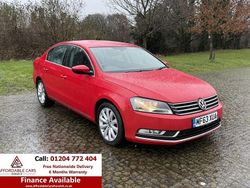 Red Used 2013 VW Passat Highline Sedan | £5,495 (Fair price)