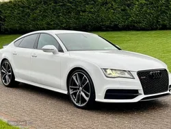 White Used 2011 Audi A7 Sportback S-Line Hatchback | £10,495 (A bit pricey)