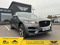 Grey Used 2017 Jaguar F-Pace Prestige SUV | £13,195 (Fair price)