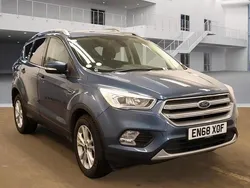 Blazing blue Used 2019 Ford Kuga Titanium SUV | £10,675 (Super price)