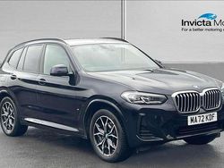 Black Used 2022 BMW X3 M Sport SUV | £33,999 (Fair price)