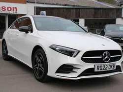 White Used 2022 Mercedes A250 AMG line Sedan | £25,000 (A bit pricey)