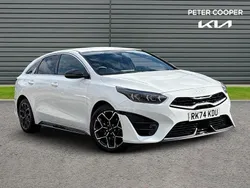 White Used 2024 Kia ProCeed GT-Line Hatchback | £23,991 (A bit pricey)