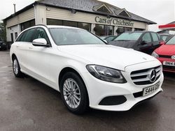 White Used 2015 Mercedes C220 SE Estate | £11,795 (Fair price)