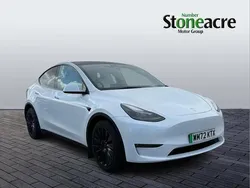 White Used 2023 Tesla Model Y Long Range AWD SUV | £23,495