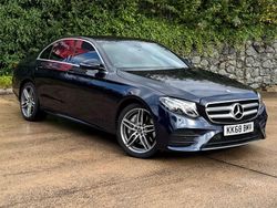 Blue Used 2019 Mercedes E400 AMG line Sedan | £17,995