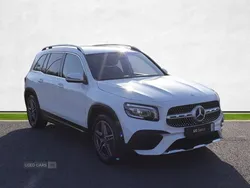 White Used 2022 Mercedes GLB200 AMG line SUV | £29,495 (A bit pricey)