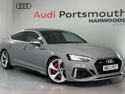 Grey Used 2023 Audi RS5 Sportback Black Edition Hatchback | £49,890 (Good price)