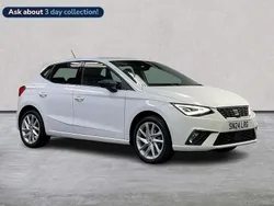 White Used 2024 Seat Ibiza XCELLENCE Hatchback | £18,105 (Fair price)