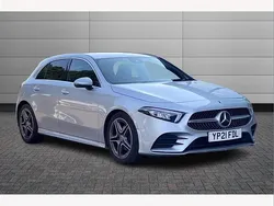 Silver Used 2021 Mercedes A200 Executive Hatchback | £21,095 (Fair price)