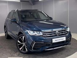 Blue Used 2023 VW Tiguan R-line SUV | £33,095 (Expensive)