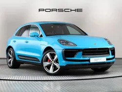 Miami blue Used 2022 Porsche Macan S SUV | £53,000 (Fair price)
