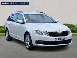 White Used 2020 Skoda Octavia SE Drive Estate | £14,753 (Fair price)