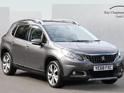 Grey Used 2018 Peugeot 2008 Allure SUV | £9,500 (Fair price)