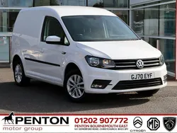 White Used 2020 VW Caddy Highline MPV | £13,990 (Expensive)