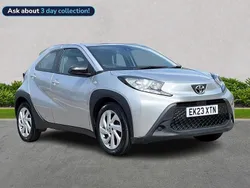 Silver Used 2023 Toyota Aygo PURE Hatchback | £11,194 (Good price)