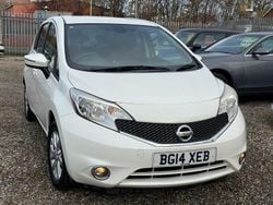 White Used 2014 Nissan Note Acenta Premium MPV | £3,299 (Fair price)