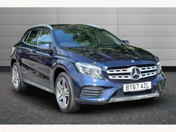 Blue Used 2017 Mercedes GLA220 AMG line SUV | £17,250 (Fair price)