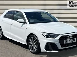 White Used 2023 Audi A1 S-Line Hatchback | £23,927 (Fair price)