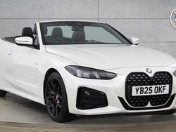 White Used 2025 BMW 420 M Sport Cabriolet | £43,950 (Fair price)