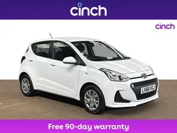 White Used 2018 Hyundai i10 SE Hatchback | £7,199 (Fair price)