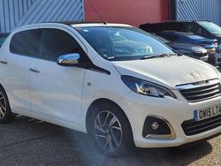 White Used 2015 Peugeot 108 Allure Hatchback | £5,499 (Fair price)