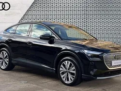 Black Used 2023 Audi Q4 e-tron Sport SUV | £28,882 (Fair price)