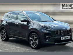 Grey Used 2020 Kia Sportage GT-Line SUV | £16,650 (Fair price)