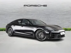 Jet black metallic New 2025 Porsche Panamera Sedan | £87,900 (Expensive)