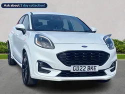 White Used 2022 Ford Puma Gen-E ST-Line X Hatchback | £15,599