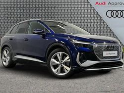 Blue Used 2022 Audi Q4 e-tron S-Line SUV | £26,704 (Expensive)