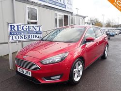 Red Used 2016 Ford Focus Titanium Hatchback | £7,495 (Fair price)
