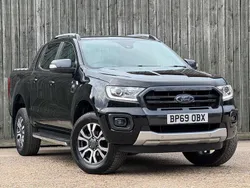 Black Used 2019 Ford Ranger Wildtrack Pickup | £17,500 (Fair price)