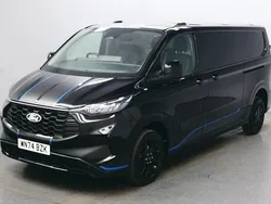 Black Used 2024 Ford Transit Custom Sport | £29,490 (Fair price)