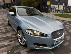 Blue Used 2013 Jaguar XF Premium Luxury Sedan | £3,850 (Fair price)